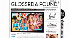 Desktop Screenshot of glossedandfound.com